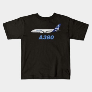 Airbus A380 Kids T-Shirt